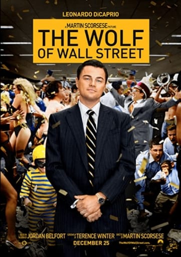 Capa do Filme O Lobo de Wall Street