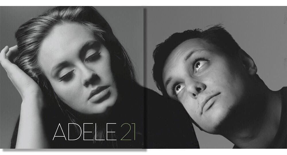 Capa do album Adele